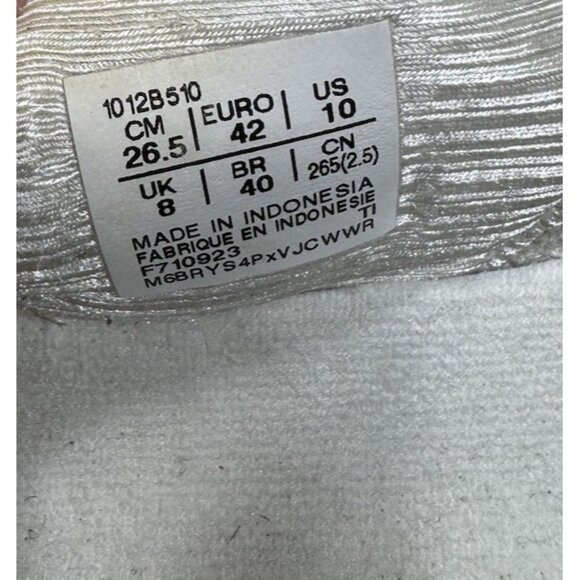 Asics Novablast 4 Shoes White Blue Womens Size 10 Running Sneakers Road 1012B510 - Picture 7 of 8